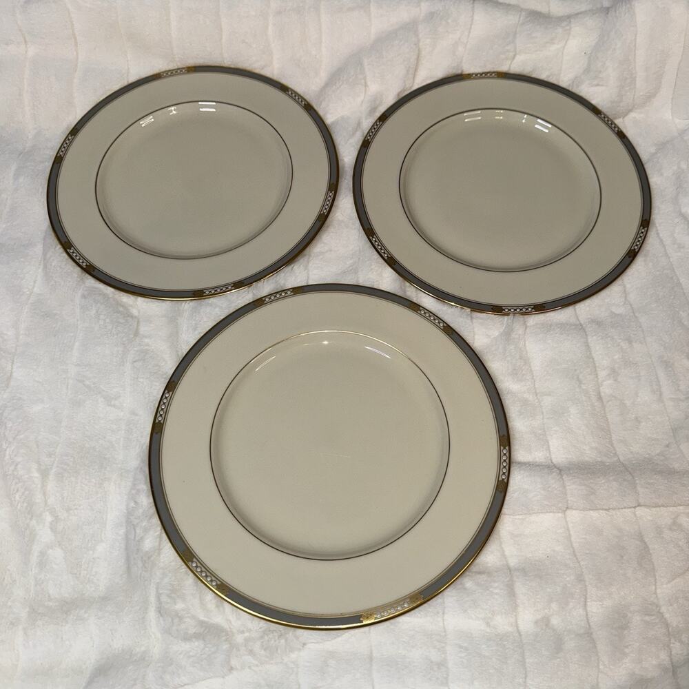 Lenox McKinley 10.5" Dinner Plates -USA Made Set of 3
